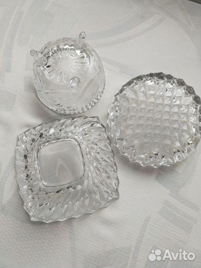 Вазочка стеклянная