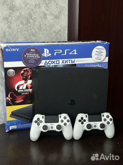 Sony PS4 slim+117игр UFC4 NFS NHL