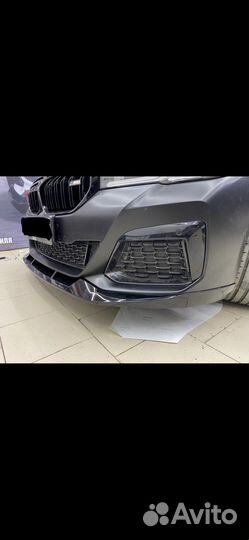 Сплиттер на бмв G30 рестайлинг