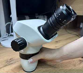 Бинокулярный микроскоп szn 6.5-55x