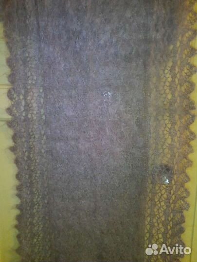 Пуховый шарф