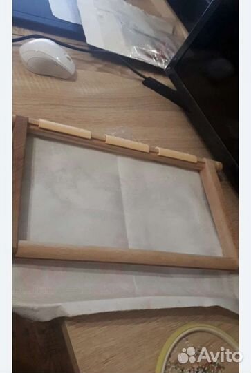 Пяльца для вышивания прямоугольные (Новые, но без