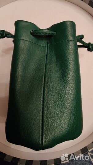 Кошелек монетница натуральная кожа