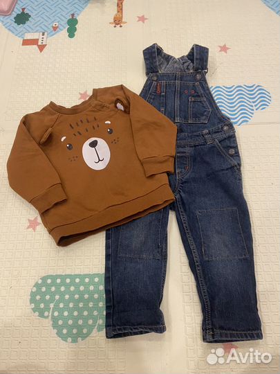 Вещи пакетом на мальчика 80