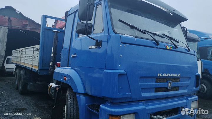 КАМАЗ 65117 с КМУ, 2011