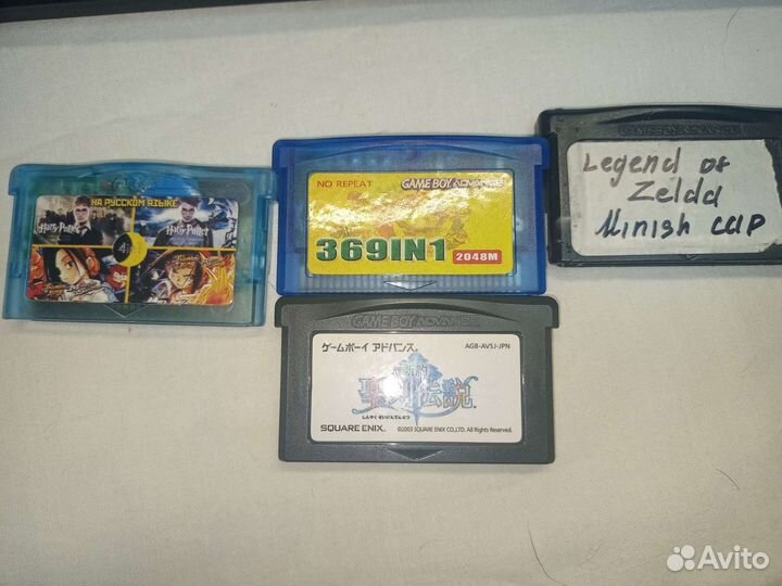 Картриджи Game boy advance