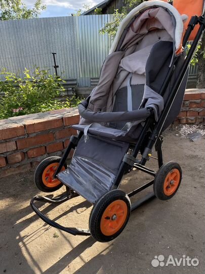 Детские санки коляска