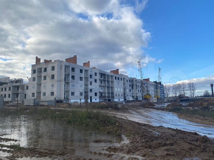 2-к. квартира, 52,4 м², 3/4 эт.