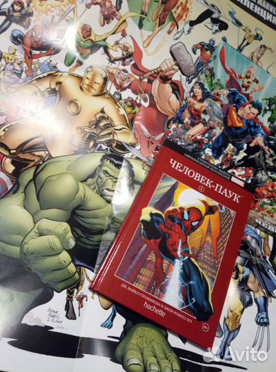 Человек паук Spider-Man hachette комикс + постер