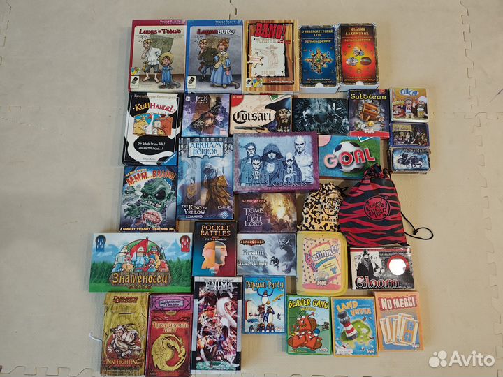 Карточные игры, Настольные игры, филлеры