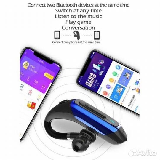 Bluetooth гарнитура S08 LED Display