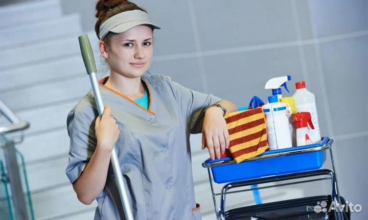 Уборщица день