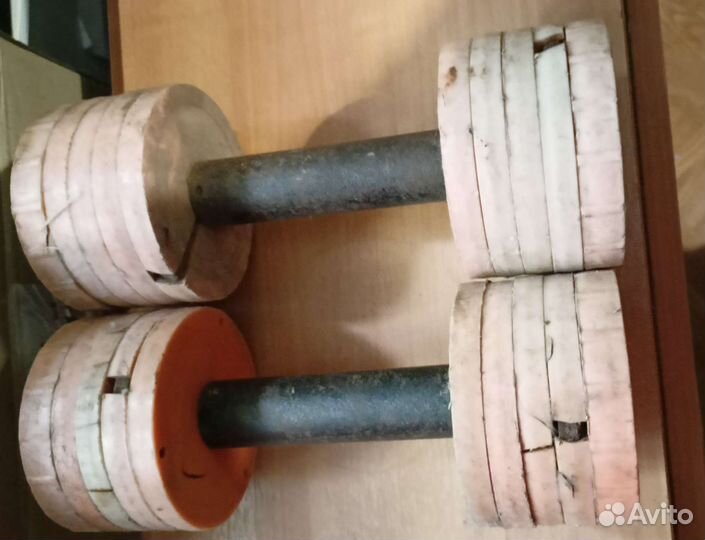 Гантели наборные СССР