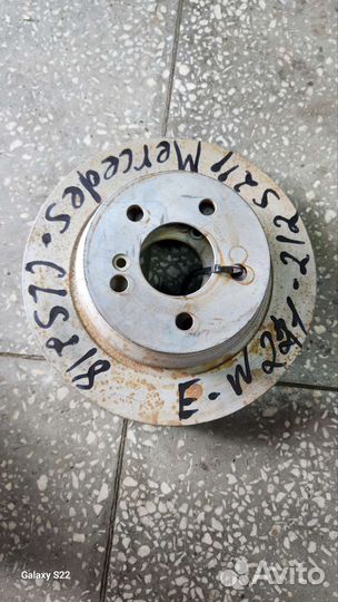 Диска тормозные задние мерседес 211, 212