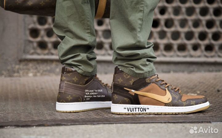 Nike air jordan 1 x shop off white x louis vuitton