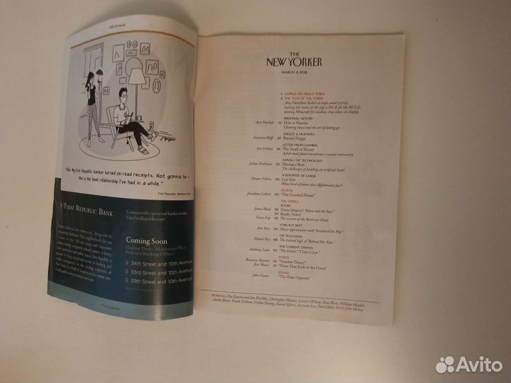Журнал The New Yorker mar. 8, 2021