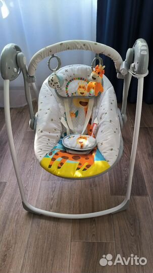 Детские электронные качели