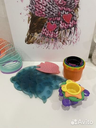 Игрушки для купания в ванной