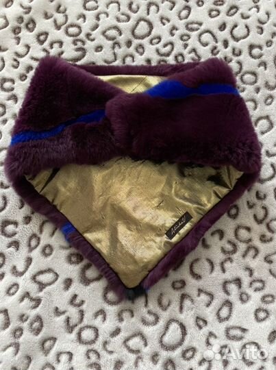 Меховой шарф