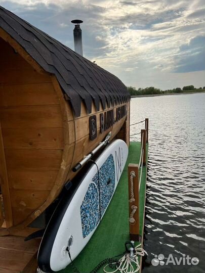 Баня на воде Островок