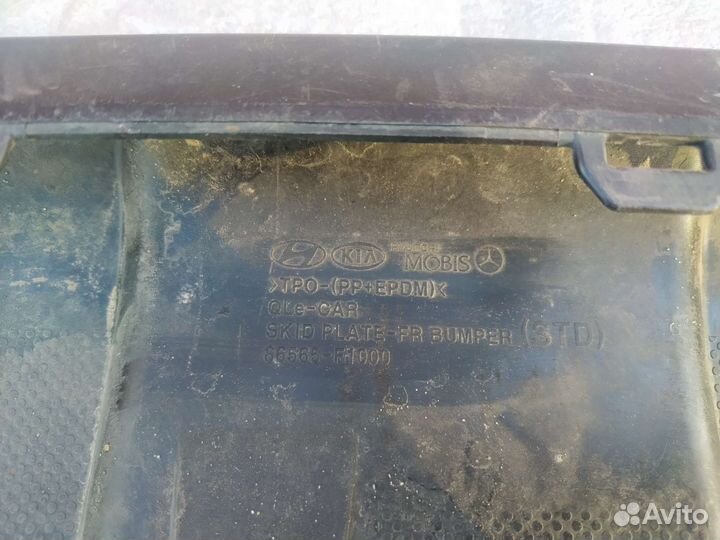 Накладка переднего бампера Kia Sportage 4 QL