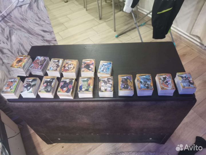 Коллекция карточек аниме Naruto