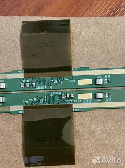 Sony KDL-43WE755 планки матрицы с драйверами