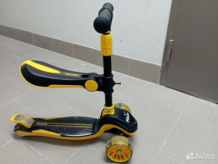 Самокат-беговел 2в1