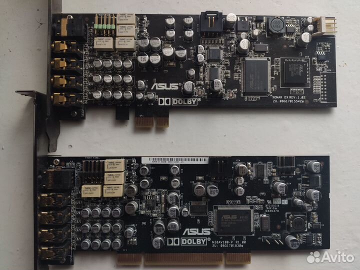 Звуковые карты Asus Xonar DX/XD/A и D1/A
