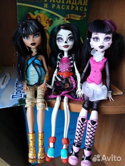 Кукла монстер хай базовые
