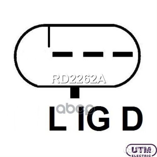 Регулятор генератора RD2262A Utm