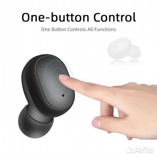 Bluetooth гарнитура с микрофоном и зарядным устрой