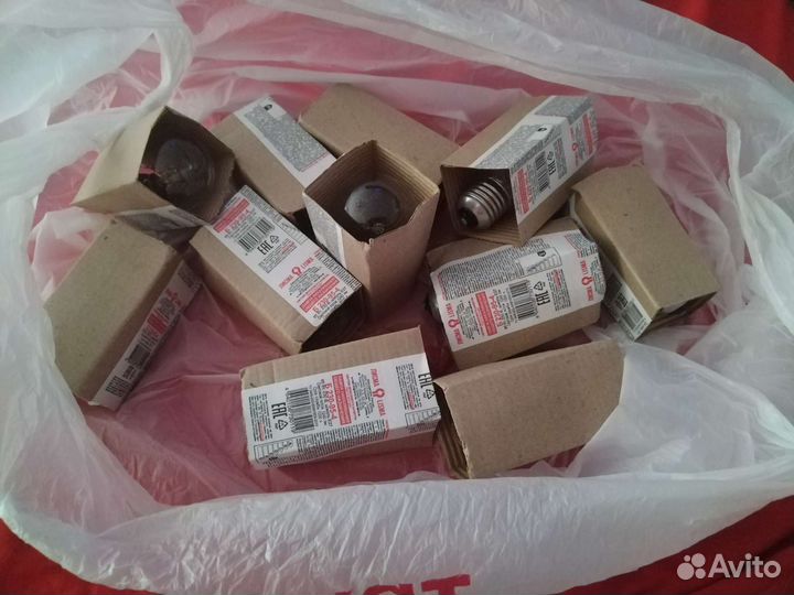 Лампочки новые