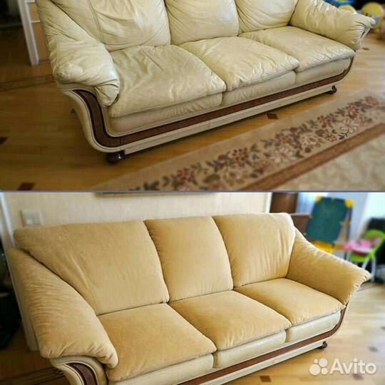 Реставрация мебели перетяжка