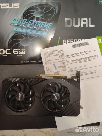Asus RTX 2060 OC EVO 6 GB