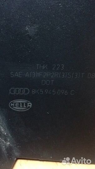 Фонарь правый Audi A4 8k5945096c