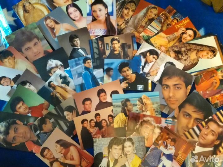 Оригинальные открытки с индийскими актёрами