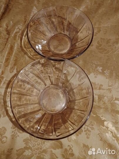 Вазы СССР стекло