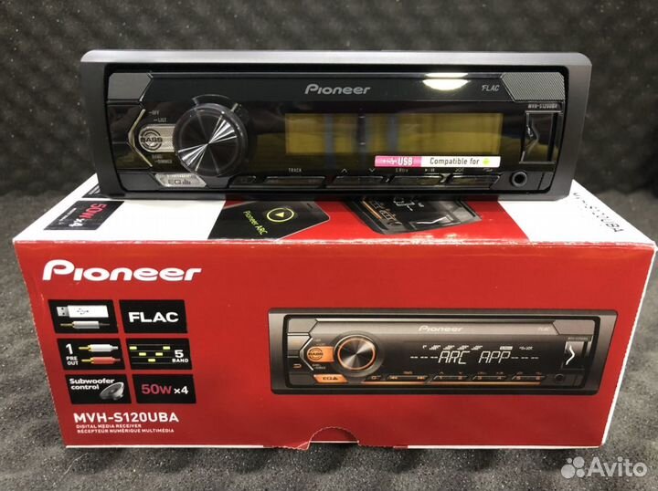 Автомагнитола Pioneer MVH-s120uba