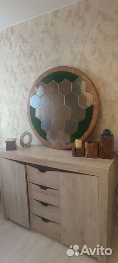 Дизайнерское зеркало настенное, интерьерное