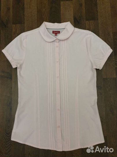 Блузки школьные розовые Chessford, 158 рост