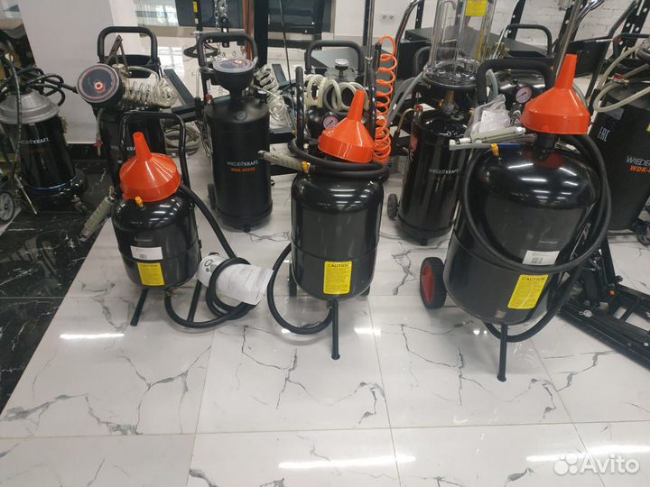 Передвижной пескоструйный аппарат Wiederkraft