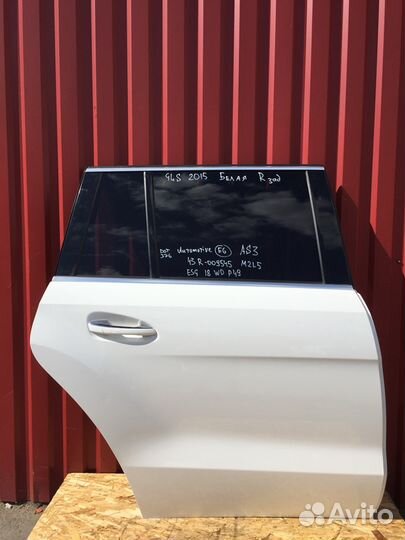 Дверь w166 правая задняя Mercedes GLS GL