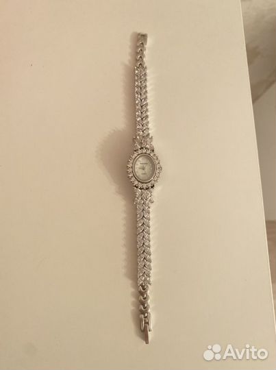 Серебряные часы 925 пробы женские