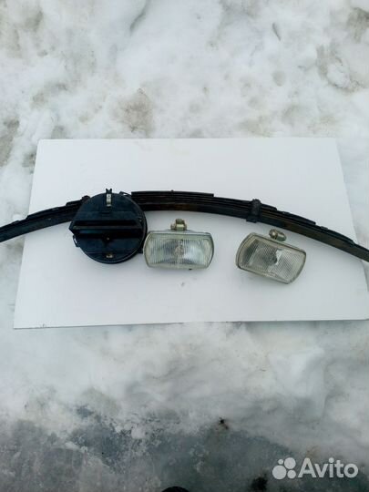 Противотуманки СССР, рессора