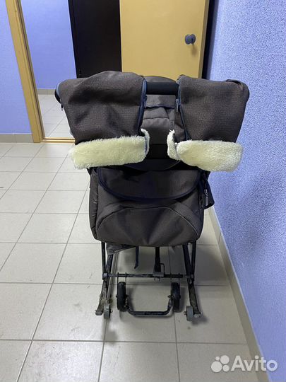 Коляска санки