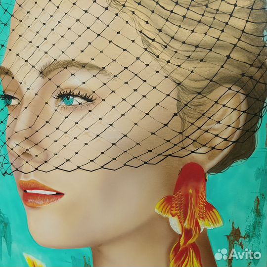 Картина интерьерная Поймай удачу