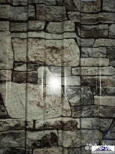 Профнастил Экостил белый камень