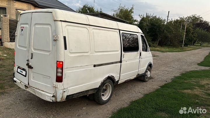 ГАЗ ГАЗель 2705 2.3 МТ, 2002, битый, 125 000 км