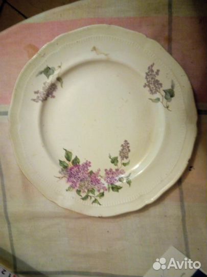 Тарелка ранний СССР